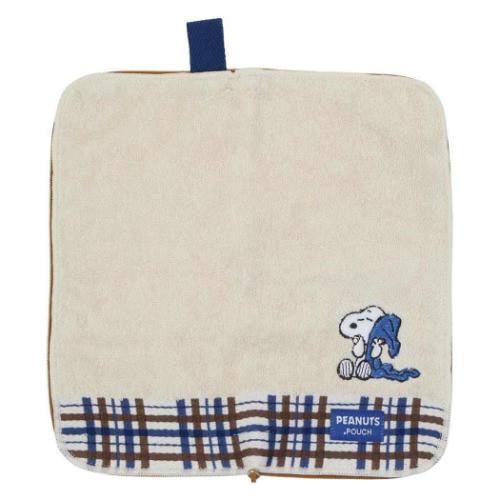 PEANUTS スヌーピー どっとポーチ ベーシック タオルポーチ