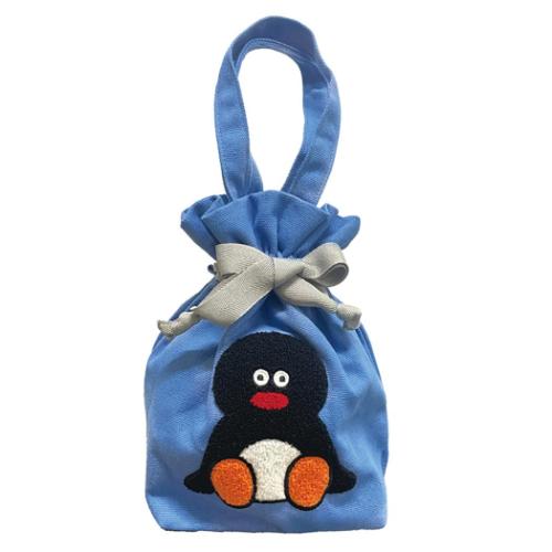 きんちゃく袋 PINGU×松本セイジ 相良刺繍巾着 Pingu アイアップ 爆買