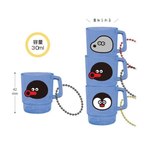 ミニチュアスタッキングマグBC キーホルダー ピングー PINGU×松本