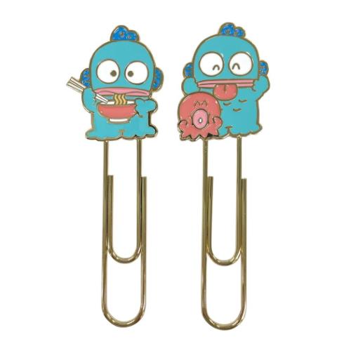 サンリオ ハンギョドン レトロ 昭和 当時物 クリップ ハンギョドン サンリオ キャラクター クリップ メタルクリップセット 2