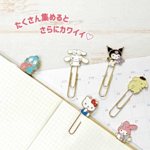 サンリオ ハンギョドン レトロ 昭和 当時物 クリップ ハンギョドン サンリオ キャラクター クリップ メタルクリップセット 2
