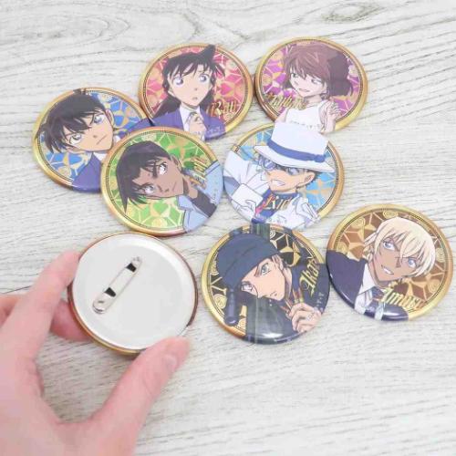名探偵コナン アニメキャラクター 缶バッジ メタリックカンバッジ vol