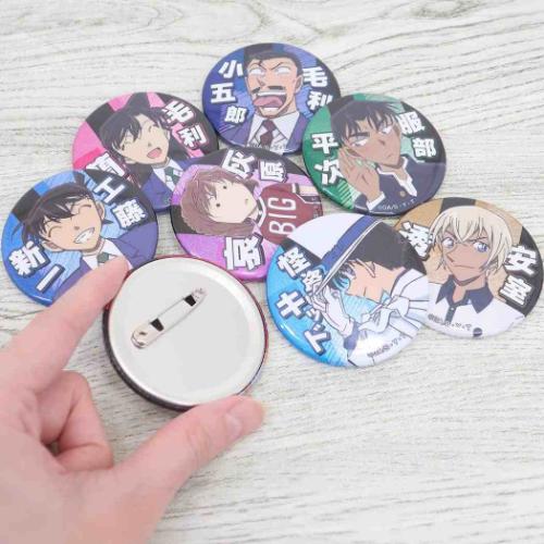 名探偵コナン アニメキャラクター 缶バッジ グリッターカンバッジ vol