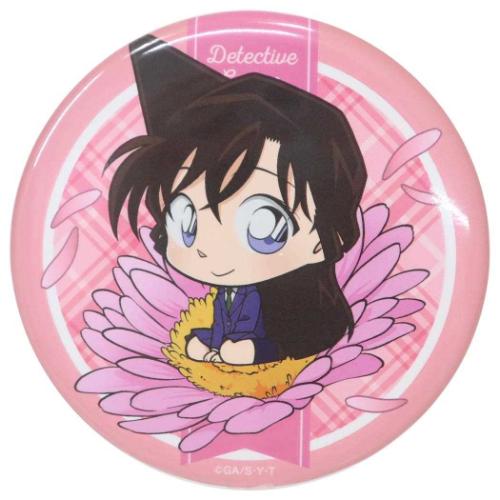 名探偵コナン アニメキャラクター 手鏡 缶ミラー ぷちふれ 毛利蘭 少年サンデー グッズ