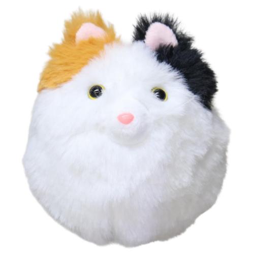 ぬいぐるみ にゃんコロン 三毛猫 ねこ
