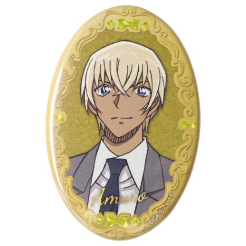 安室透 缶バッジ 缶バッジ オーバルカンバッジ 安室透 名探偵コナン 少年サンデー アイ