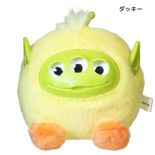 トイストーリー ぬいぐるみ ミツメぬいコロン エイリアン ダッキー ディズニー アイアップ
