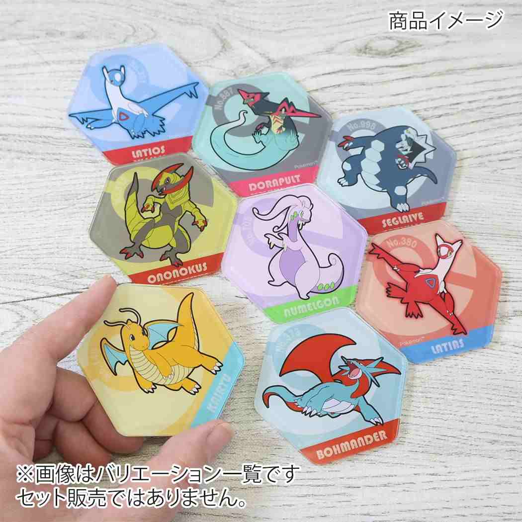 ポケットモンスター 磁石 ハニカムアクリルマグネット BIG vol.6