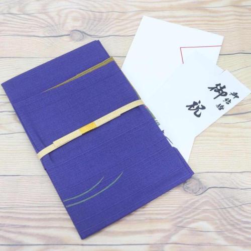 祝儀袋 山本寛斎風呂敷金封 1枚入 御結婚御祝 無地 伊予結納センター お祝い 短冊付き