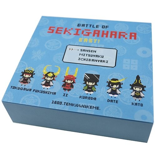 関ヶ原合戦 メモ帳 ブロックメモ 8bit武将 戦国武将 ジェイエム 歴史