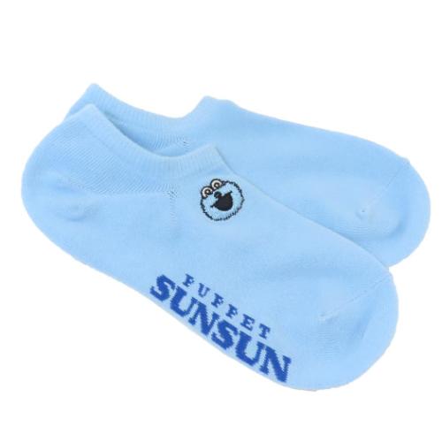 刺繍スニーカーソックス パペットスンスン 女性用靴下 PUPPET SUNSUN