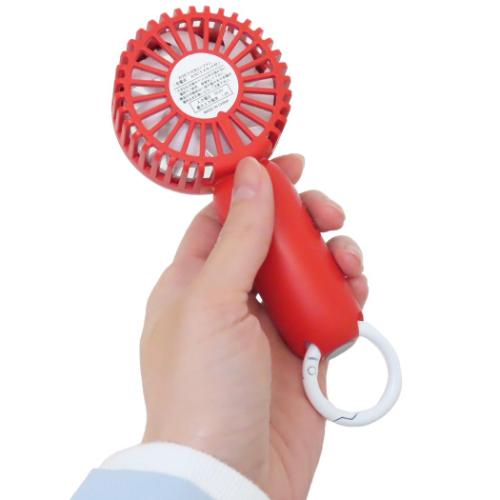 カラビナ付きminiFAN 携帯用扇風機 ハローキティ ジェイズ