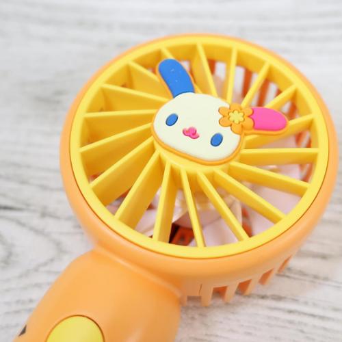 カラビナ付きminiFAN ウサハナ 携帯用扇風機 サンリオ ジェイズ