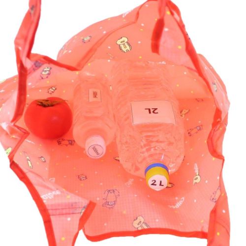 折りたたみショッピングバッグ エコバッグ かっぱえびせん ジェイズプランニング お菓子パッケージ お買い物かばん コンパクト キャラクター