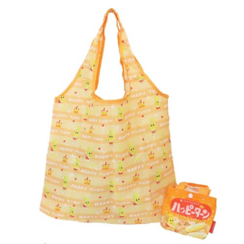 Yahoo! Yahoo!ショッピング(ヤフー ショッピング)エコバッグ ハッピーターン 折りたたみショッピングバッグ お菓子パッケージ