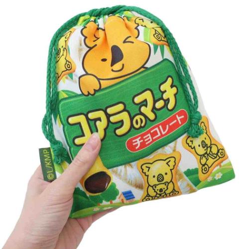 巾着袋 コアラのマーチ 巾着 きんちゃくポーチ お菓子パッケージ 爆買