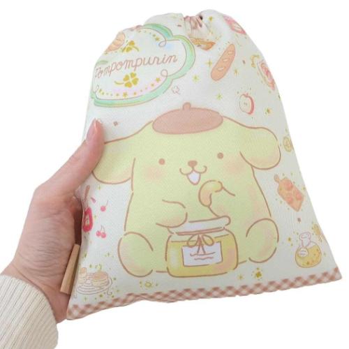 ポムポムプリン グッズ きんちゃくポーチ サンリオ キャラクター