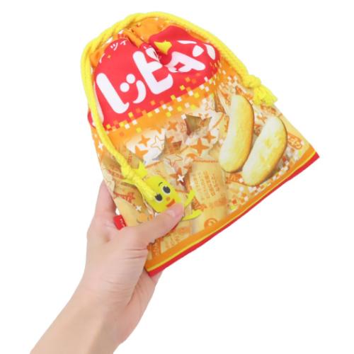 巾着袋 ハッピーターン 巾着 きんちゃくポーチ お菓子パッケージ ジェイズプランニング