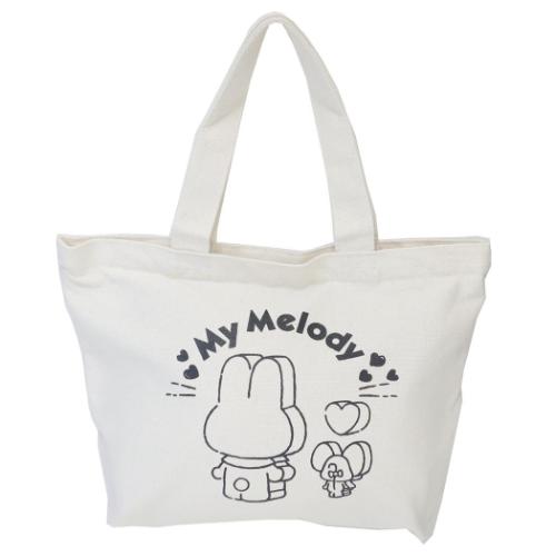 【初売り】 トートバッグ グッズ マイメロディ サンリオ 帆布 キャラクター バッグ