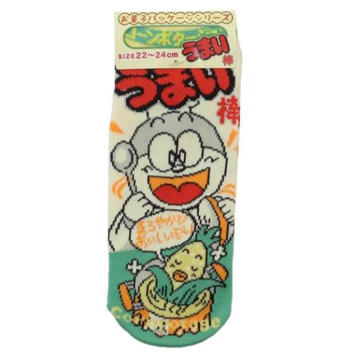 ソックス レディース 女性用靴下 うまい棒コーンポタージュ味 お菓子パッケージ ジェイズプランニング かわいい
