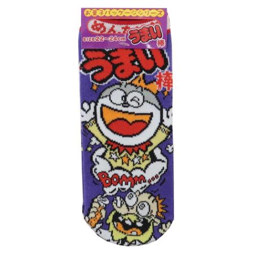 女性用靴下 ソックス レディース お菓子パッケージ うまい棒めんたい味 ジェイズプランニング かわいい