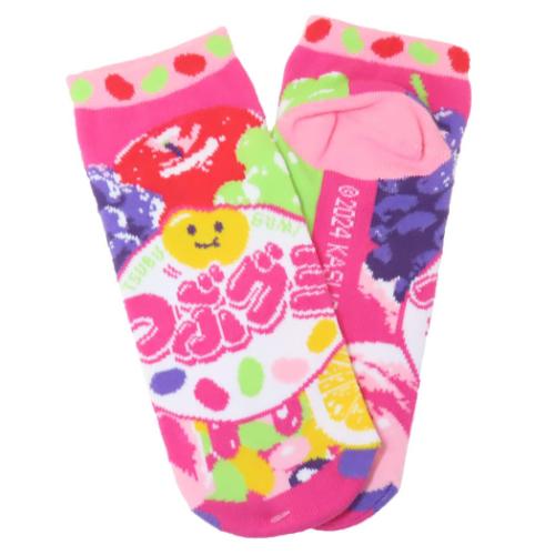 女性用靴下 ソックス レディース つぶグミ お菓子パッケージ ジェイズプランニング