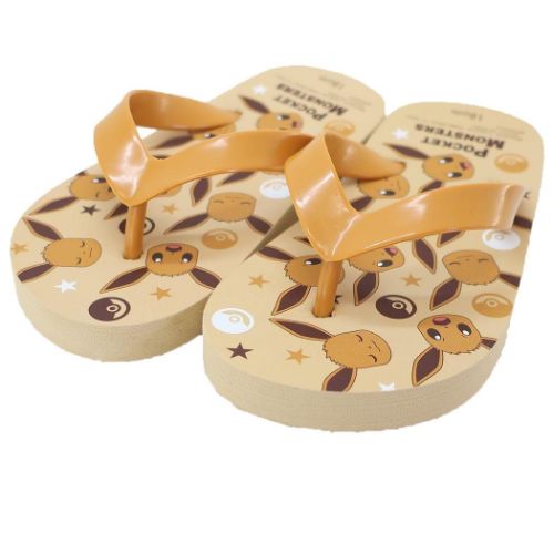 子供用サンダル ビーチサンダル ポケットモンスター ポケモン イーブイ パターン ジェイズプランニング キッズ こども 子ども キャラクター