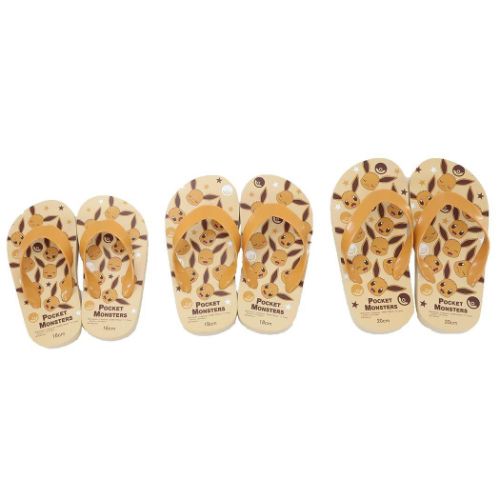 子供用サンダル ビーチサンダル ポケットモンスター ポケモン イーブイ パターン ジェイズプランニング キッズ こども 子ども キャラクター