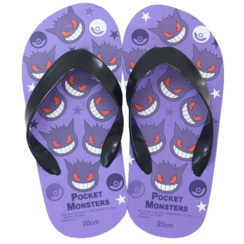 子供用サンダル ビーチサンダル ポケットモンスター ゲンガー パターン ジェイズプランニング ポケモン キッズ こども 子ども