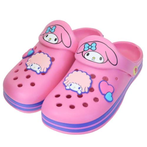 SANRIO MY MELODY ダイカット　EVA サンダル　sizeM サンリオ - SANRIO MY MELODY ダイカット EVA サンダル sizeLの