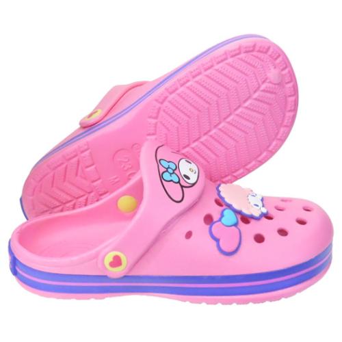 SANRIO MY MELODY ダイカット　EVA サンダル　sizeM サンリオ - SANRIO MY MELODY ダイカット EVA サンダル sizeLの