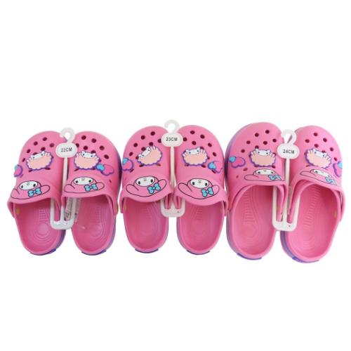 SANRIO MY MELODY ダイカット　EVA サンダル　sizeL SANRIO MY MELODY ダイカット EVA サンダル sizeL