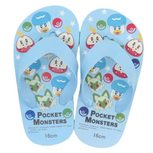 子供用サンダル ビーチサンダル ポケモン ポケットモンスター ニャオハ＆ホゲータ＆クワッス ジェイズプランニング