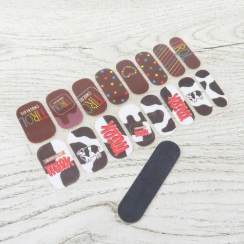 コスメ雑貨 ネイルシール チロルチョコ お菓子パッケージ ジェイズプランニング ネイルアート おしゃれ