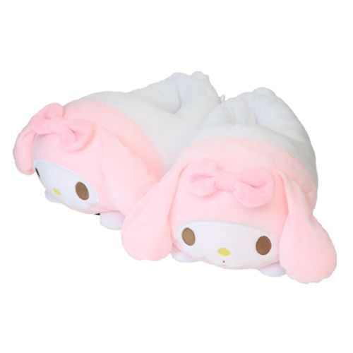 サンリオ　新品　マイメロスリッパ　ぬいぐるみ　他 マイメロディ キャラクター スリッパ ぬいぐるみスリッパ パステル