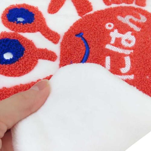 ループタオル かにぱん オーナメントタオル お菓子パッケージ ジェイズプランニング 入園入学準備雑貨 ハンドタオル