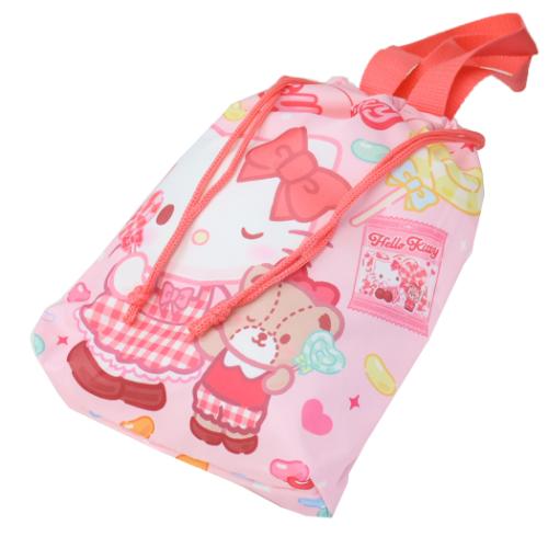 ハローキティ グッズ 運動靴かばん キャラクター 巾着シューズバッグ ポップキャンディ[学童] サンリオ