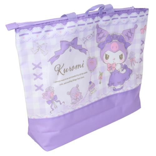 レッスンバッグ お稽古かばん クロミ チェック[学童] サンリオ ジェイズプランニング 新学期準備雑貨 シューズケース 抗菌 撥水 キャラクター