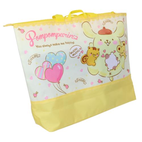 ポムポムプリン キャラクター お稽古かばん レッスンバッグ ハグ[学童] サンリオ