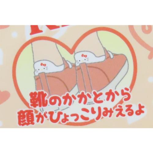 女性用靴下 刺繍ヒールソックス フレンズ ハローキティ サンリオ ジェイズプランニング かわいい キャラクター