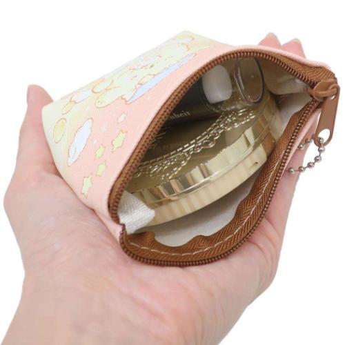 ポムポムプリン キャラクター ミニポーチ 舟形ミニポーチ ドリーム