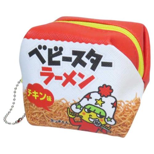 キューブラブリーポーチ ベビースターラーメン ミニポーチ お菓子パッケージ ジェイズプランニング