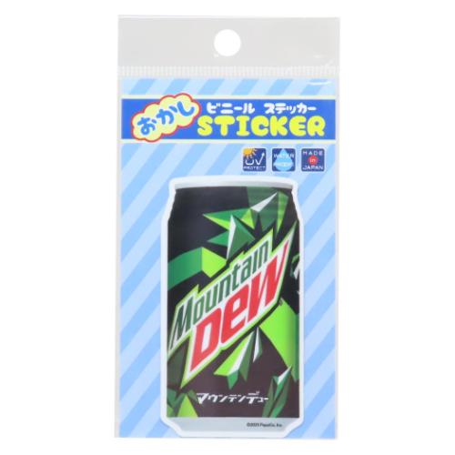 ダイカットシール ステッカー マウンテンデュー ジェイズプランニング お菓子パッケージ