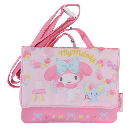マイメロディ グッズ クリップポケット キャラクター マルチポケット リボンフラワー サンリオ