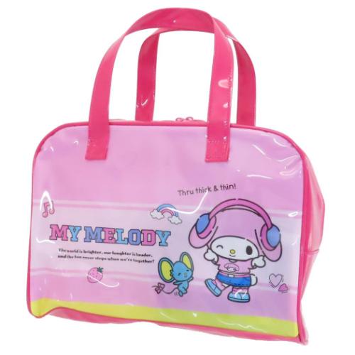 マイメロディ ビニールボストンバッグ サンリオ プールバッグ キャラクター