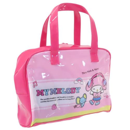 マイメロディ ビニールボストンバッグ サンリオ プールバッグ キャラクター