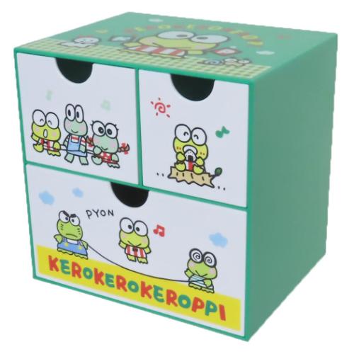 卓上収納 キャラチェスト サンリオ けろけろけろっぴ ケイ