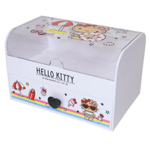 ハローキティ　収納用品　日焼けキティ ℋℯ𝓁𝓁ℴ 𝓀𝒾𝓉𝓉𝓎 ℋ𝒶𝓌𝒶𝒾𝒾☀️🧴🫧 日焼けキティ大好き