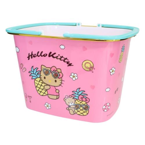 ハローキティ グッズ 収納用品 キャラクター フリーボックス 日焼け