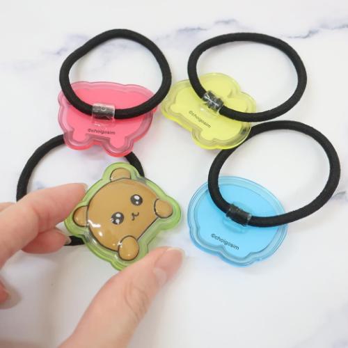 ぷっくりったいヘアゴム ヘアアクセ チェゴシム くまゴシム ケイカンパニー プレゼント キャラクター